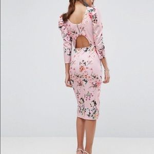 ASOS Floral Midi Dress